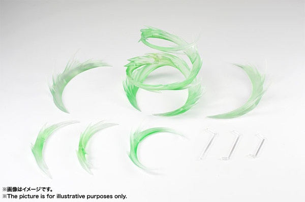 Wind (Green), Bandai, Bandai Spirits, Accessories, 4573102660619
